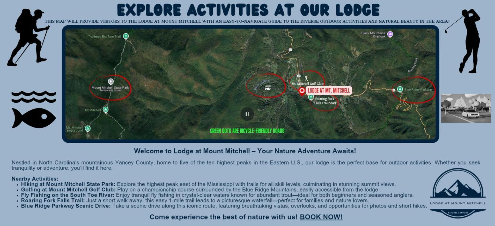 Lodge At Mount Mitchell Busick Zewnętrze zdjęcie